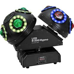 Eurolite 51918826 B-200 Hypno Double Ball DMX LED-Effektstrahler Anzahl LEDs (Details):8 10 W