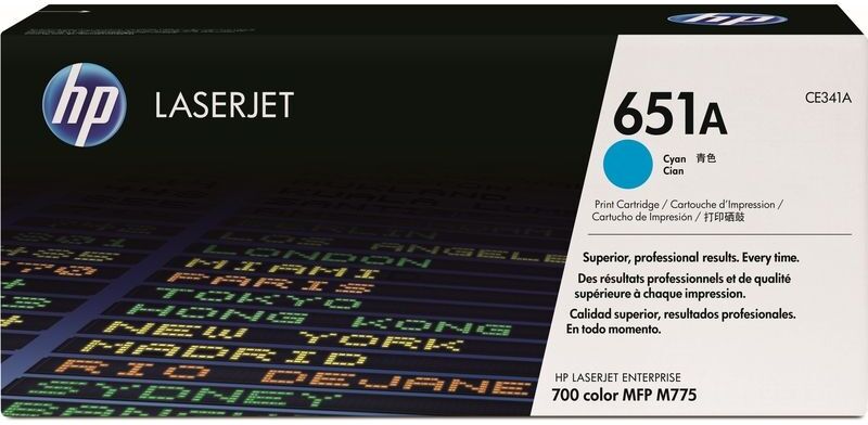 HP 651A (CE341A) - Cyan - Toner Cyan
