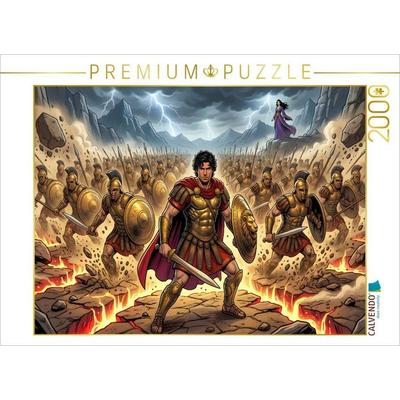 CALVENDO Puzzle Aus Drachenzähnen wächst eine Armee | 2000 Teile Lege-Größe 90x67cm Foto-Puzzle für glückliche Stunden, von , Calvendo Puzzle