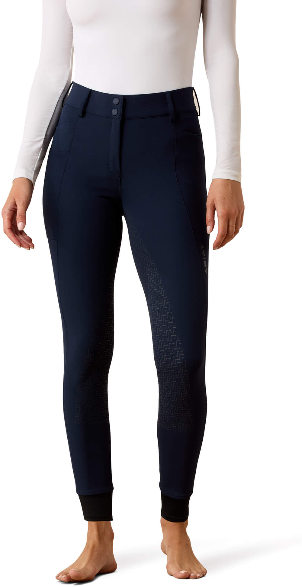 Women's Protege Full Seat Breeches in Navy, Size: 32 Regular by Ariat