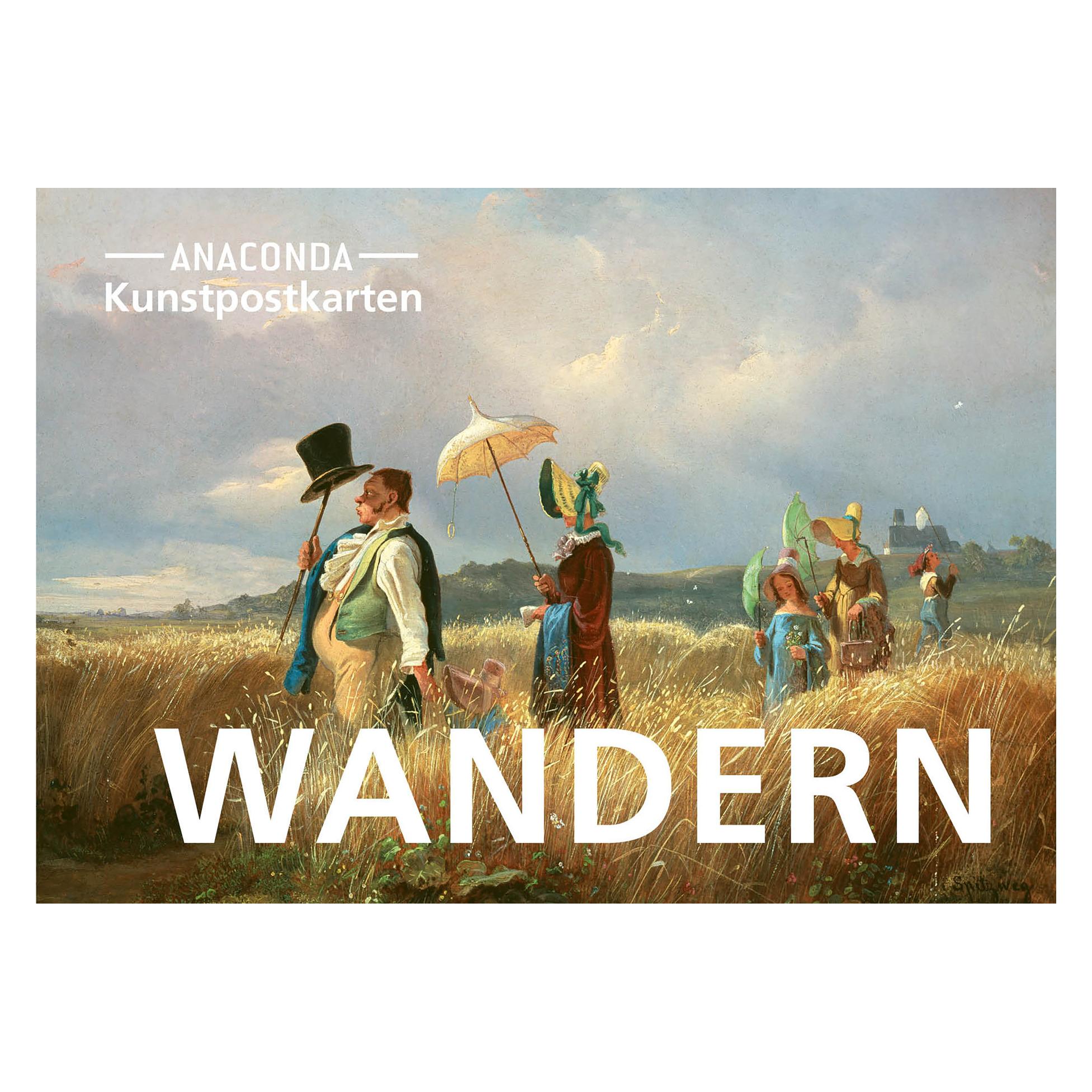 Anaconda Postkarten-Set Wandern (1 Stk.) (41457497)