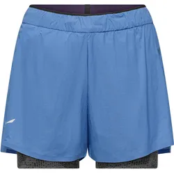 Salewa, Damen, Outdoorhose, Pedroc Dst 2in1 Short W (38, M), Blau