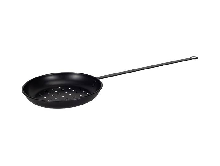 Grillpfanne NOUVEL, schwarz, H:5cm, Pfannen, Grillpfanne