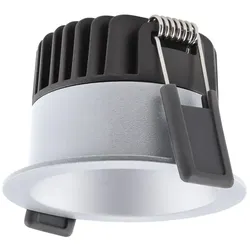 Ledvance Einbau-Downlight "SPOT DARKLIGHT DIM" 8W 930 36° Ø 81mm Silber (Lichtleistung einstellbar)