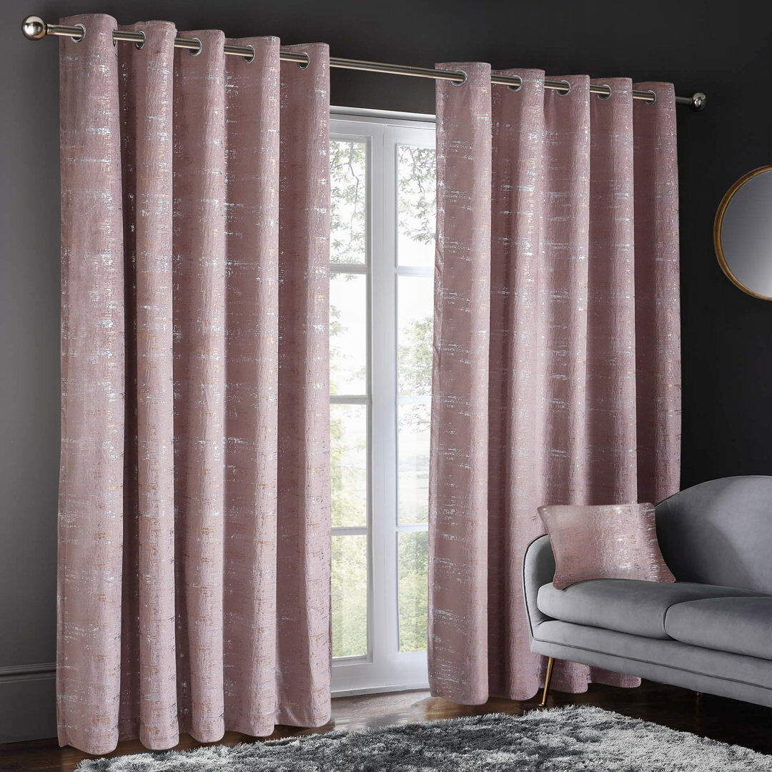 Fairmont Park Aariella Curtain Dusky 66cm Width x 90cm Drop