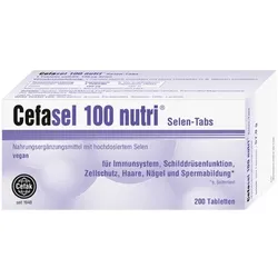 CEFASEL 100 nutri Selen-Tabs 200 St