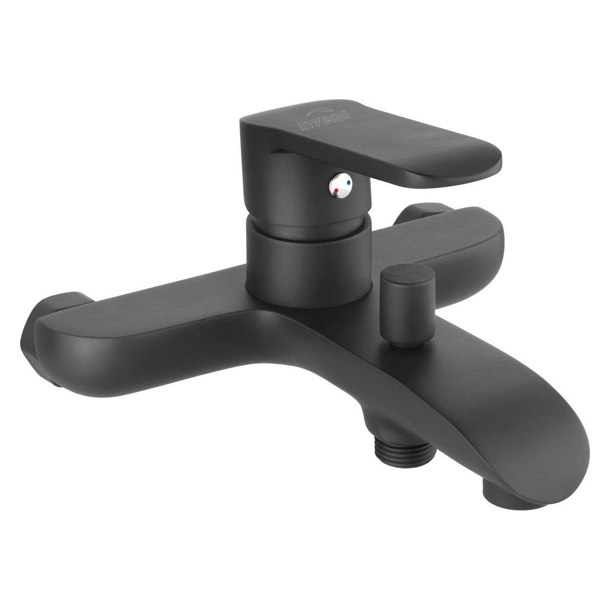 Invena Wannenmischer SIROS BATH FIXER SCHWARZ (Rührstab) (BW-90-004)