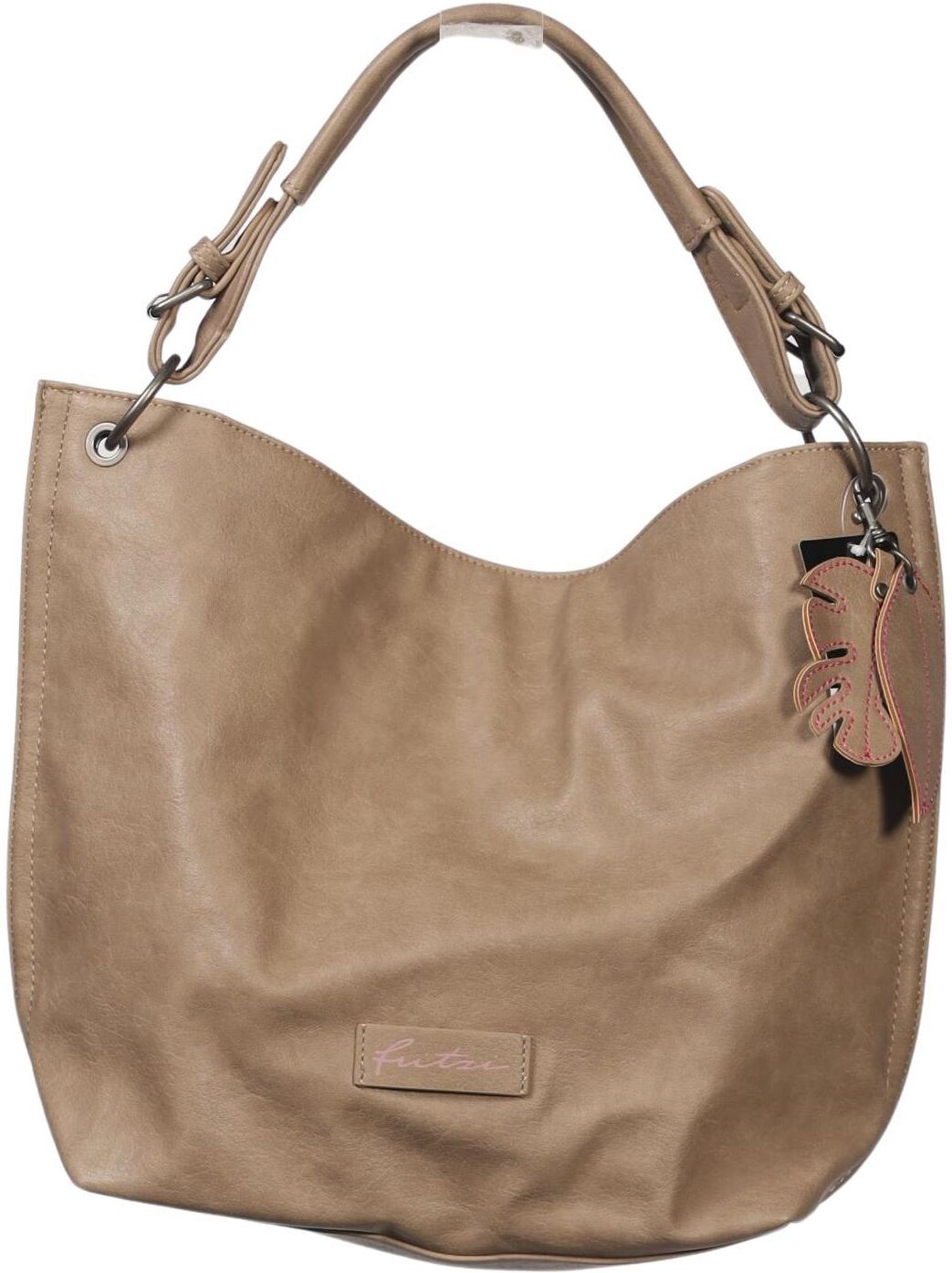 Fritzi aus Preußen Damen Handtasche gross, Beige, Kunstleder - Second Hand