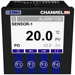 Emko CHANNEL8-N 2-Punkt-Regler Temperaturregler Pt100 Relais 5 A CHANNEL8-N.2.R.2EU