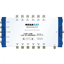 Megasat Multiswitch 5/8 (Multischalter), SAT Zubehör