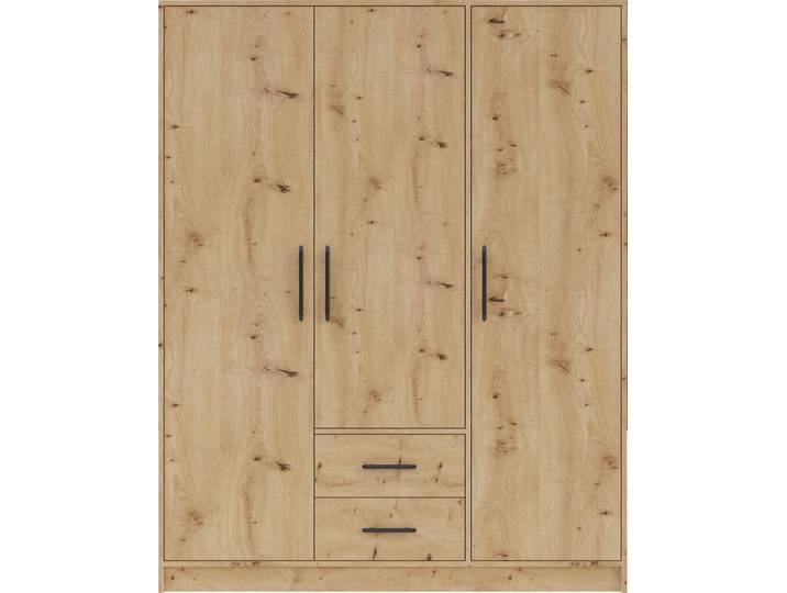Kleiderschrank – SMART 02 – Funktional & Modern – Artisan Eiche