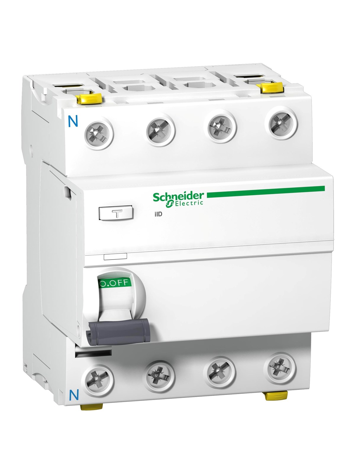 Schneider Electric Acti9 iid residual current circuit breaker 4p 63 a 30 ma type a