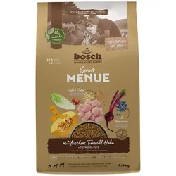 Bosch HPC MENUE Senior mit Tierwohl Huhn + Dinkel + Hafer 1x2.4 kg