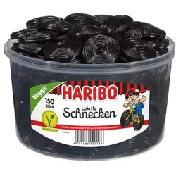 Haribo Lakritz Schnecken vegetarisch 150 Stück
