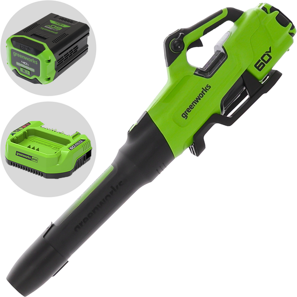 Greenworks BL2206H - Souffleur axial à batterie - 60 V/4 Ah