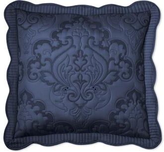 Amelia Euro Sham by BrylaneHome in Navy (Size EURO)