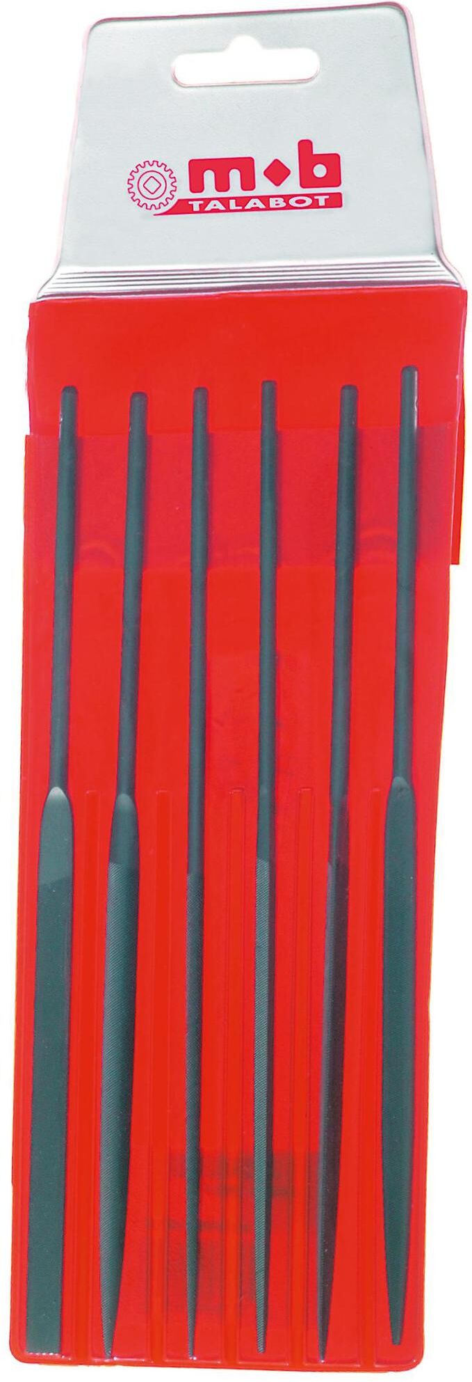 Jeu de 6 limes aiguilles 160 mm MOB OUTILLAGE 0983162001