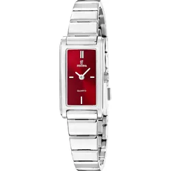 Festina Quarz Damen Mademoiselle F20767/4 - rot,silber - 25mm