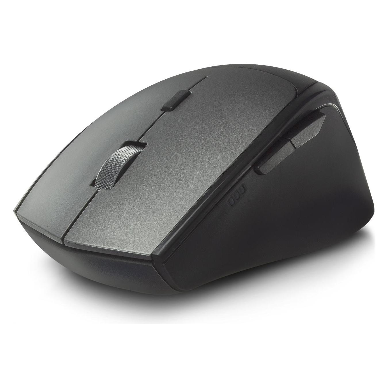 Ewent Wireless Dual-connect Mouse 1000 till 400 dpi with silent click, black (Kabellos) (EW3245)