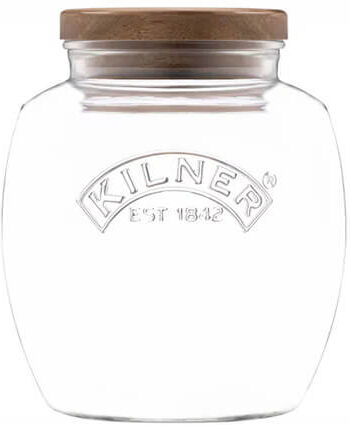 Kilner Universal 4L Jar with Wooden Lid
