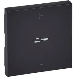 Legrand 864340A NILOE STEP Abdeckung f.3-Leiter-Dimmer (mit N-Leiter) Schwarz