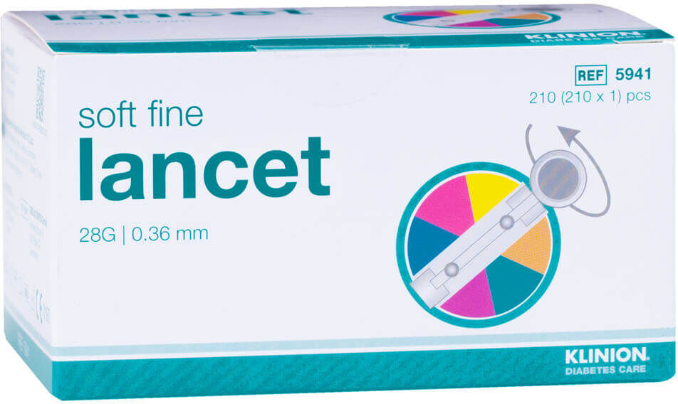 Klinion Soft Fine Lancetten (210 stuks)