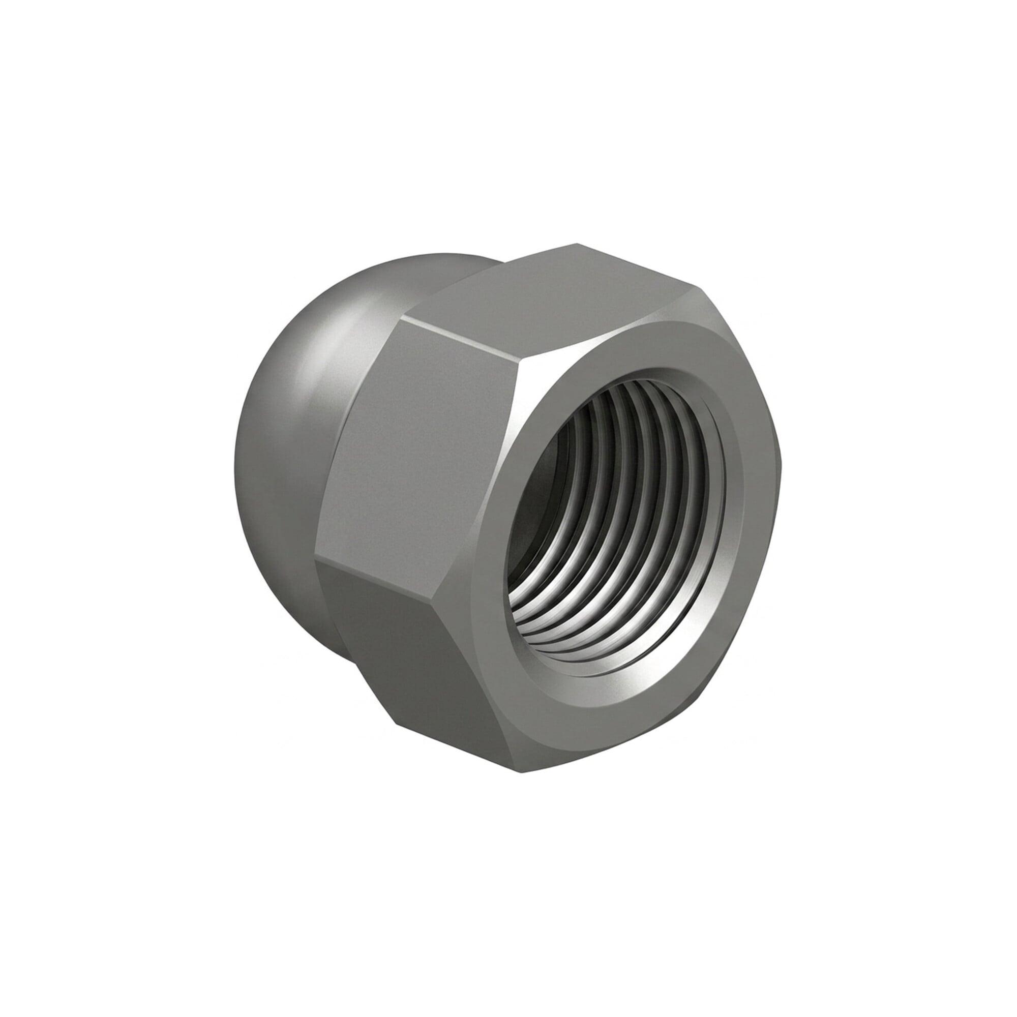 Hutmutter DIN 1587 M 3 x 0,5 Messing blank ; Industrial Quality Supplies (015877000030000)