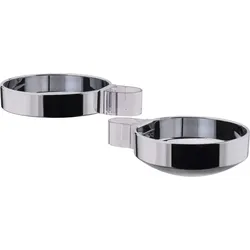 hansgrohe Cassetta D Seifenschale, chrom, für Brausestange D 25 mm, 28664000