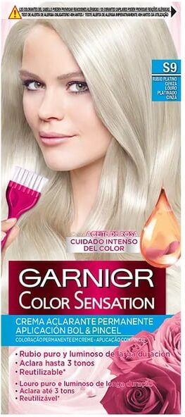 Garnier Color Sensation #S9 Loiro Platino Cinza