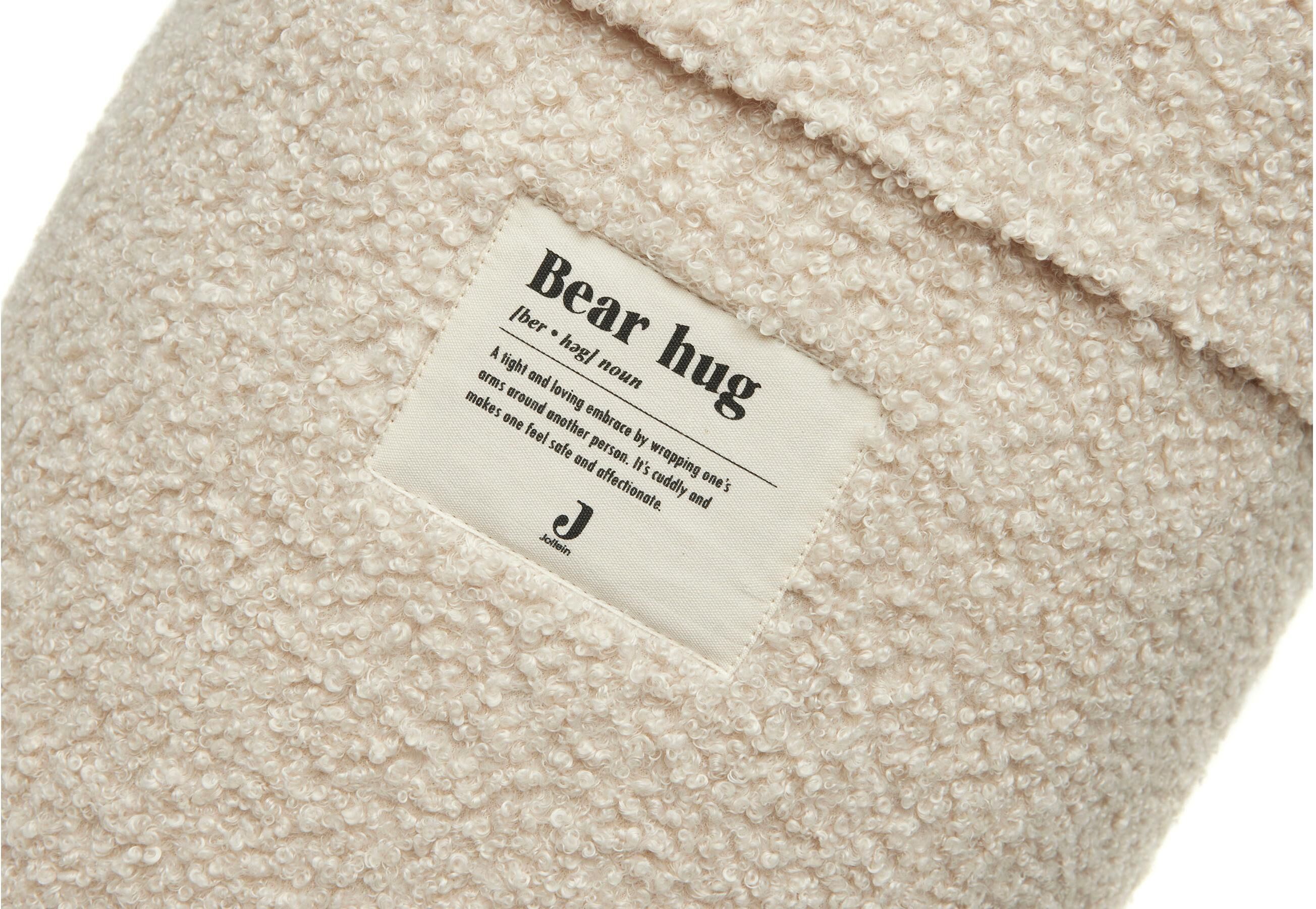 Aufbewahrungsbox JOLLEIN "Boucle", Baby, Gr. B/H/T: 35cm, beige (natur), Aufbewahrungsboxen Aufbewahrungsbox natur B/H/T: 35cm