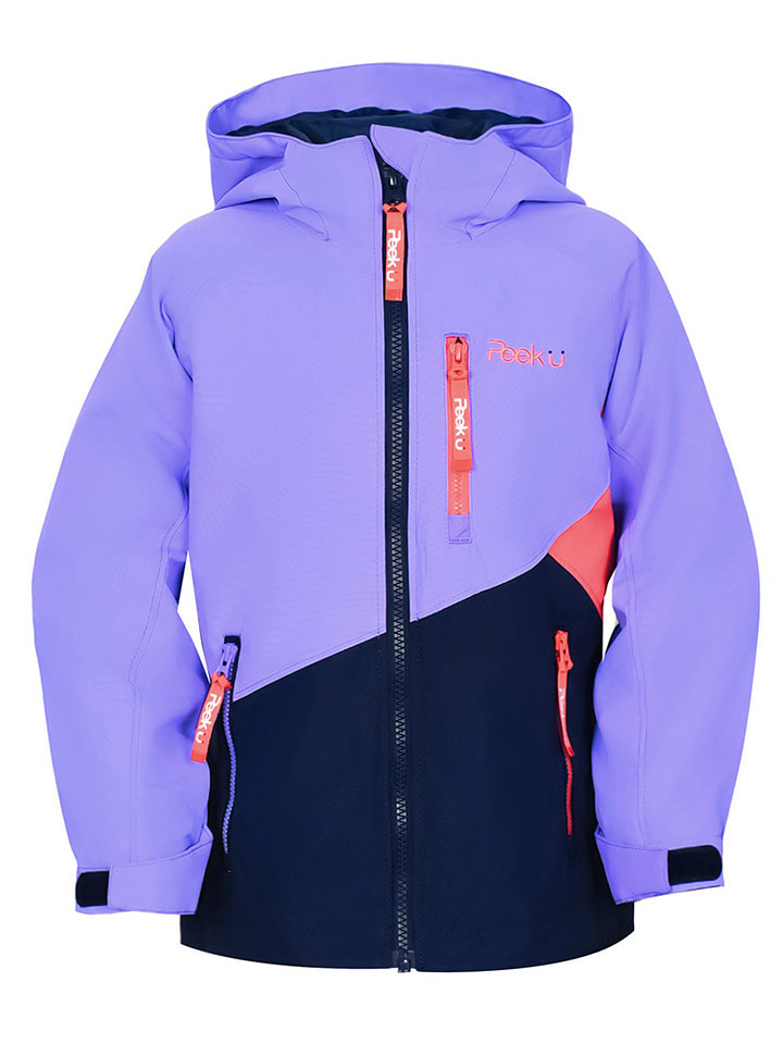 Peek U Regenjacke "Hazel" in Lila/ Dunkelblau - 122