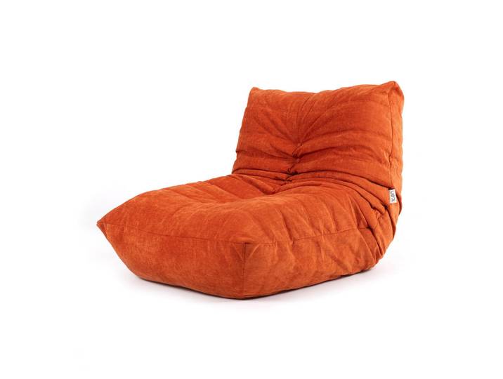 icon Liege-Sessel Enzo, Orange, Freiform, 78x32x102 cm, Wohnzimmer, Sessel, Polstersessel