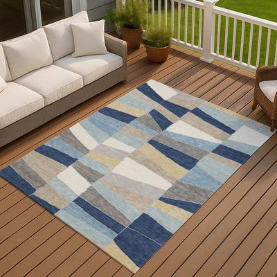 Addison Rugs Machine Washable Indoor/ Outdoor Contemporary Saint Chantille Rug