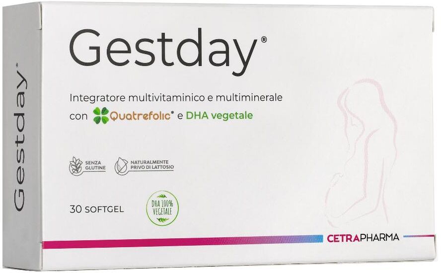 CETRA PHARMA Srl GESTDAY 30 Softgel