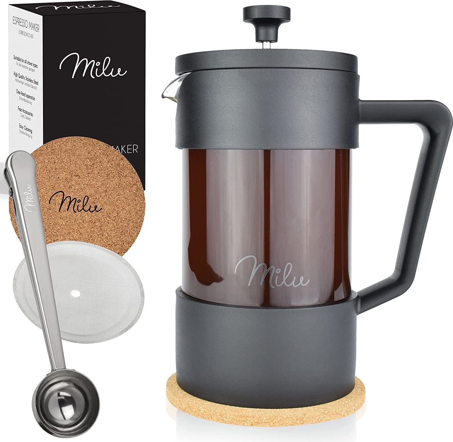 Milu 5079 French Press Kaffeebereiter