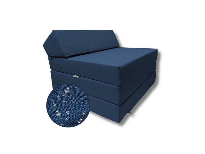 Klappmatratze Klappmatratze mit wasserfestem Bezug Komfort & Vielseitigkeit 6 Farben, FORTISLINE