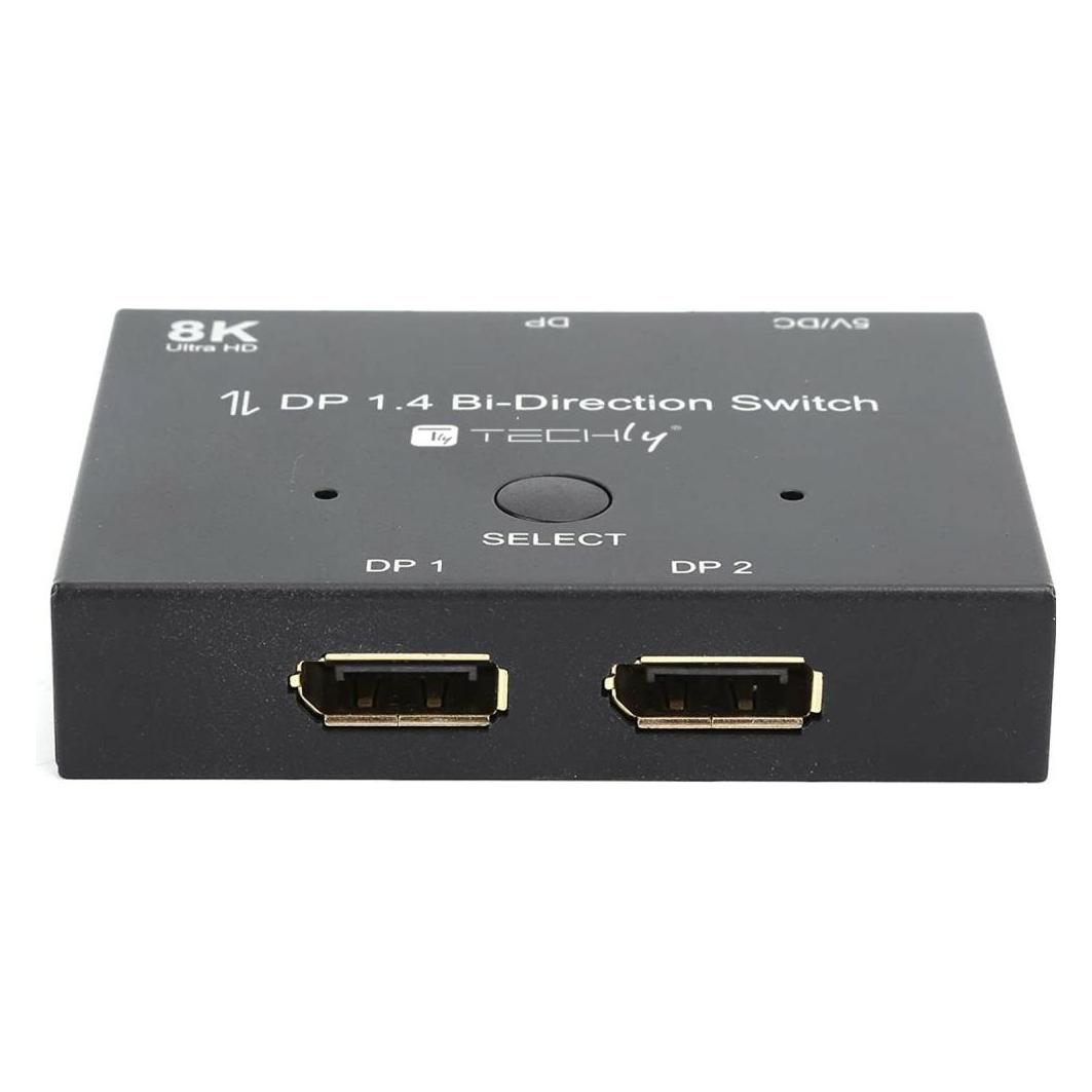 Techly Displayport Splitter (IDATA-DP-2DP-8KT)