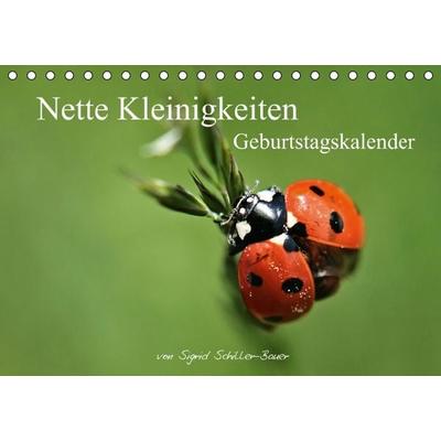 Geburtstagskalender 'Nette Kleinigkeiten' (Tischkalender immerwährend DIN A5 quer)