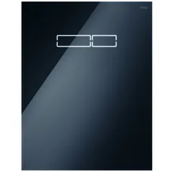 TECElux-Betätigungsplatte mit elektronischer sen-Touch Betätigung, 9650003, Ausführung: Glas schwarz
