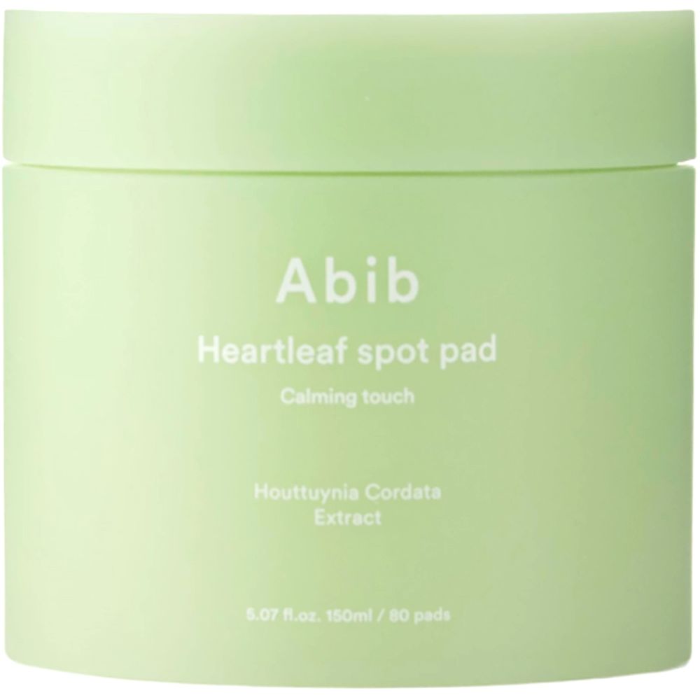 Abib Heartleaf Spot Pad Calming Touch Soothing Face Pads 80&nbsp;un.