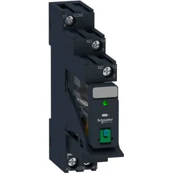 Schneider RXG12BDPV Zelio RXG Relais mit LTB +LED und Sockel 1We10A 24VDC mit Diode