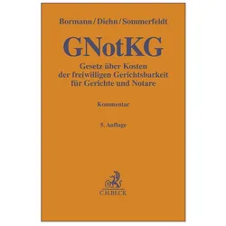 Gesetz über Kosten der freiwilligen Gerichtsbarkeit für Gerichte und Notare, Fachbücher von Thomas Diehn, Jens Bormann, Klaus Sommerfeldt, Jens Neie, Michael Gutfried, Melanie Sommerfeldt, Gero Pfeiffer