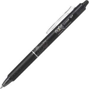 Pilot Tintenroller Frixion Ball Clicker 0.7, Gehäuse schwarz, 0.35mm, Schreibfarbe schwarz