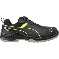 Sicherheitshalbschuhe S3S "KRYPTON GRREEN DISC LOW" - 43 - schwarz