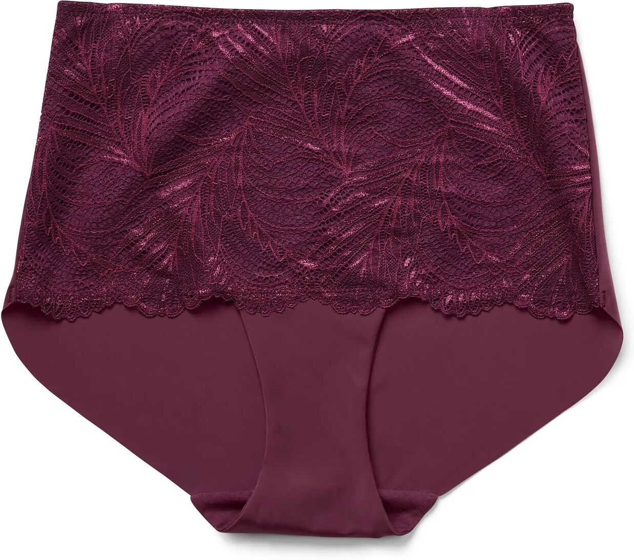 Tchibo - Highwaist-Panty »light-shaping« - Damen - Gr. XL - bordeaux