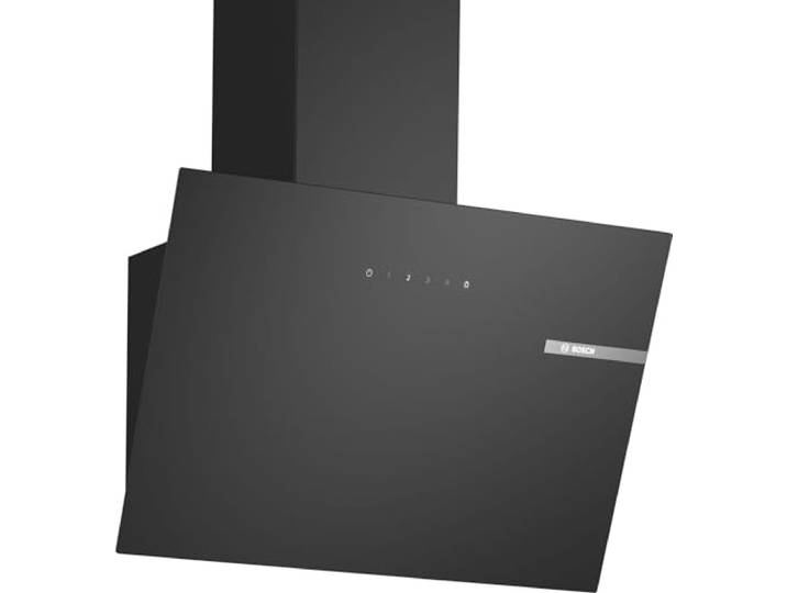 Bosch DWK65DK60 Serie 2 Wandesse, 60 cm breit, Umluft oder Abluft, Leiser Motor, Touch Select Basic, Filtersättigung, Leicht zu reinigender Innenraum, Metallfettfilter