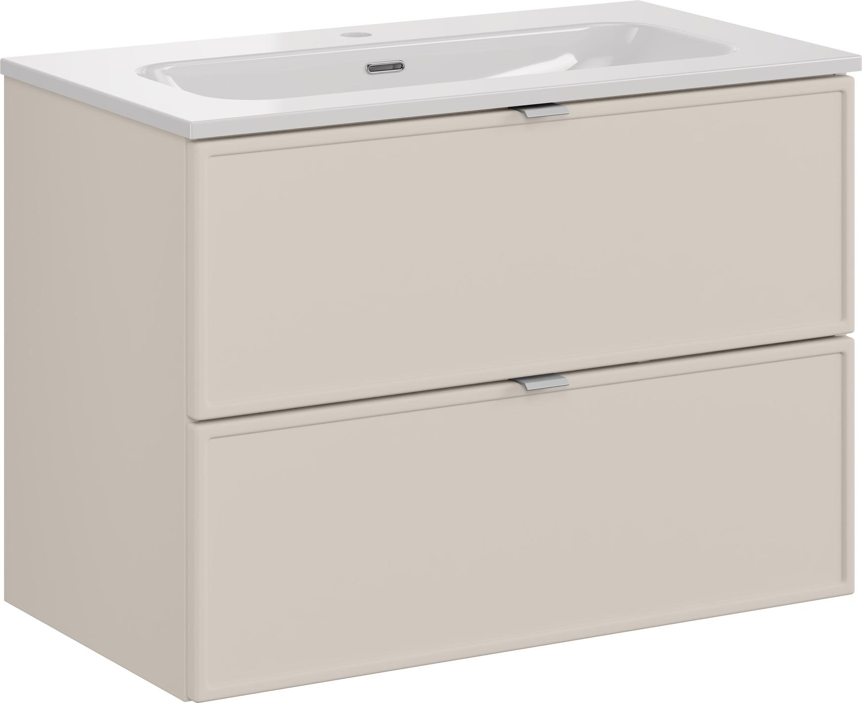 Badezimmerschrank 80 Cm Mit Waschbecken Und Modernem Design