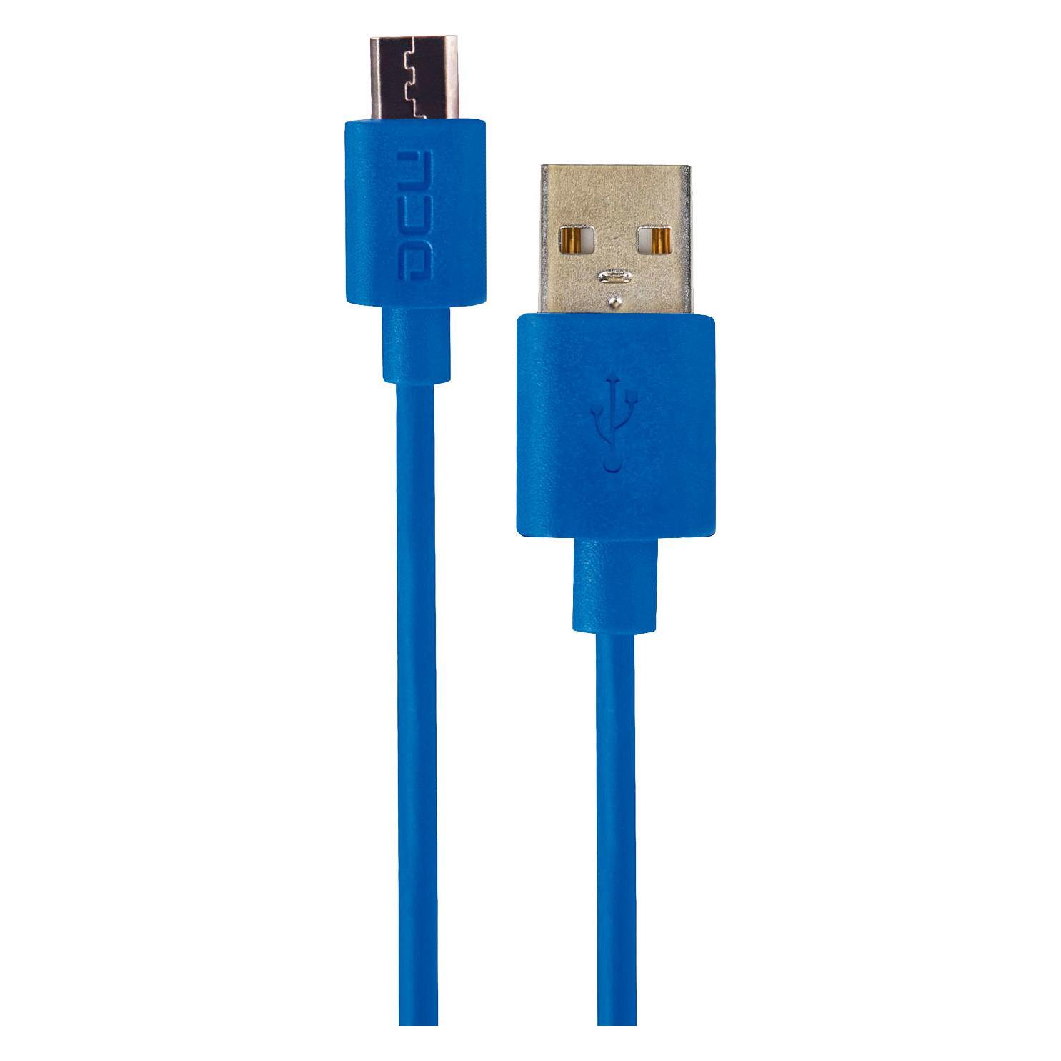 DCU Tecnologic USB Connection A - Micro USB Blue Navy 2m (2 m, USB 2.0) (30401240)