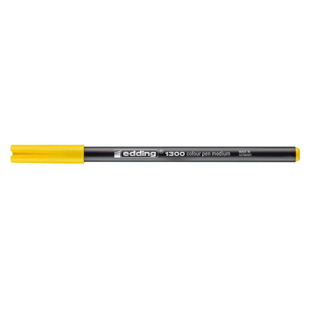 Edding 1300 Fasermaler medium gelb (1x) (4-1300005)