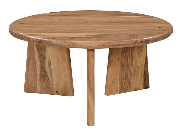 Artistiq Ronde Salontafel Sequia Acaciahout, 90cm - Bruin